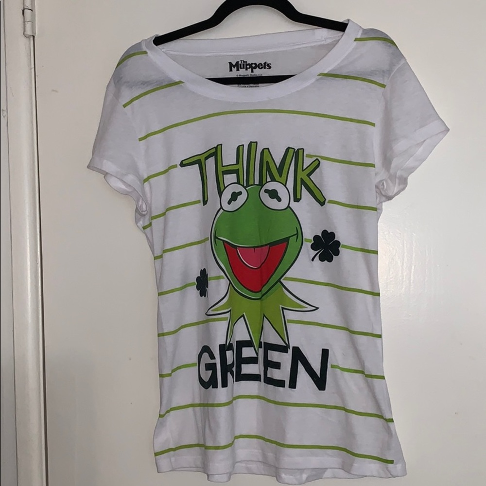 The Muppets Think Green Kermit Graphic Tee XXL